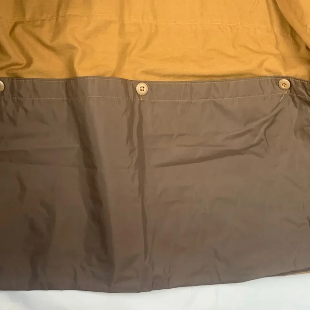 Field and Strem Vintage mens 2x hunting jacket duck saftbak 70s tan quilted